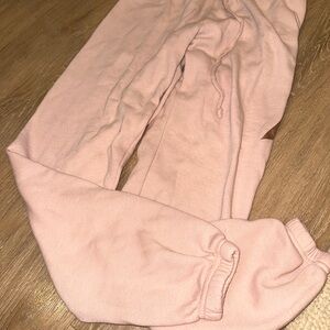 Aviator Nation Pink Joggers Relaxed Fit